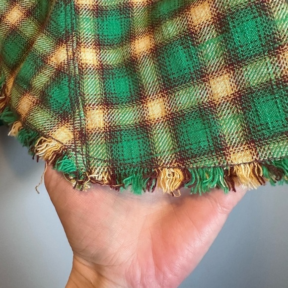 The doors upcycle button down raw hem - Picture 5 of 7